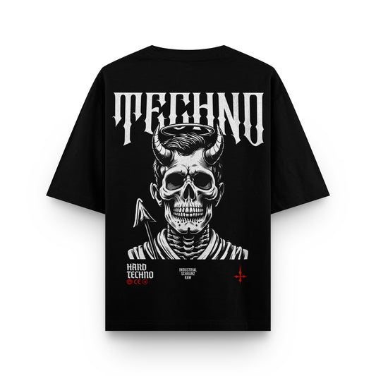 Techno Devil - Oversize Shirt