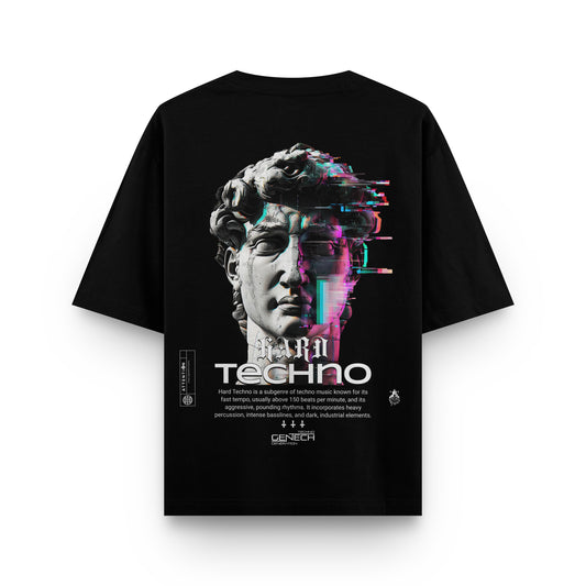 Hard Techno - Oversize Shirt