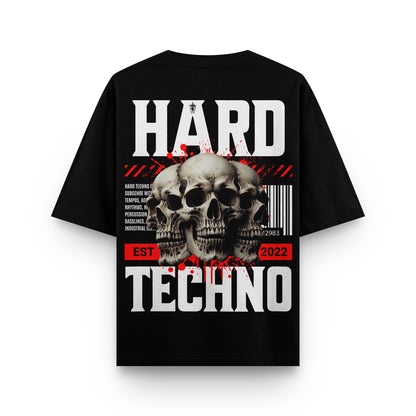 Hard Techno Skulls - Oversize Shirt